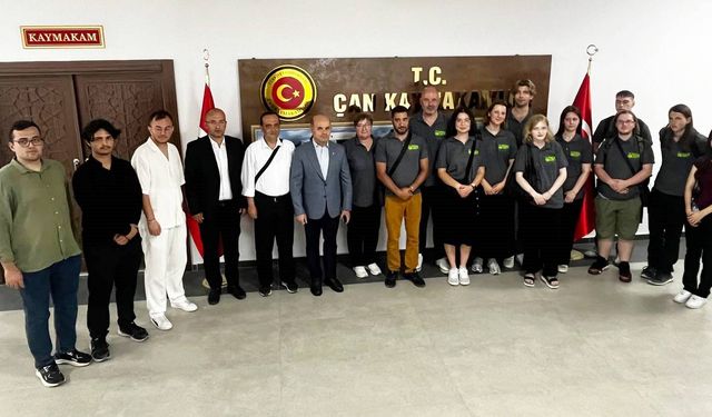 Gençlik Köprüsü Projesi ile Almanya ve Çan kardeş oldu