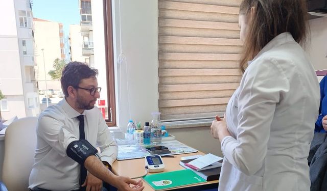 İl Sağlık Müdürü Baştürk sağlık kontrollerini yaptırdı