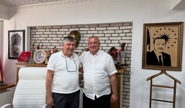 Hasan Hüseyin Aytop’tan Geyikli Belediyesine ziyaret