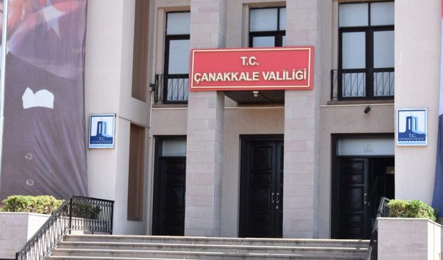 Çanakkale'de Valilikte yeni atamalar oldu