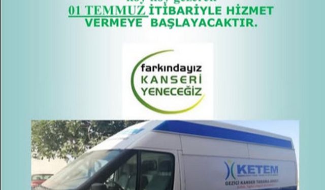 Gelibolu’da mobil HPV aracı 1 Temmuz’dan itibaren hizmet verecek