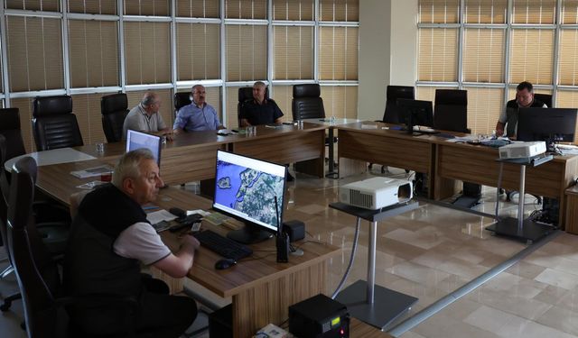 Vali Toraman’dan Yangın Yönetim Merkezi’ne ziyaret