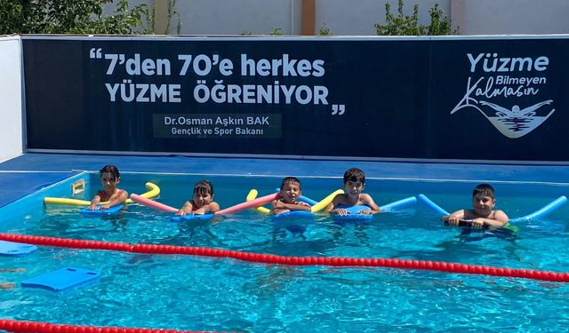 Yüzme bilmeyen kalmayacak!