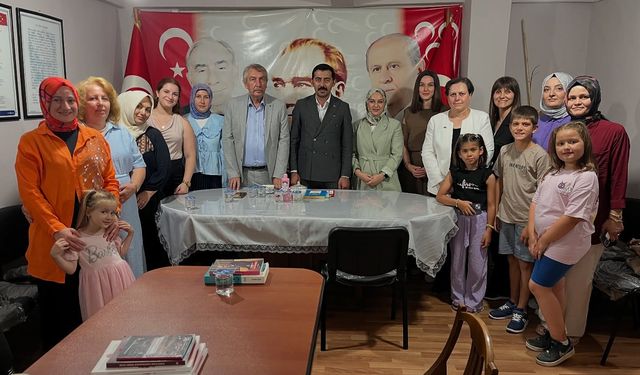 MHP Çanakkale İl Başkanlığı’ndan Lapseki Teşkilatına ziyaret