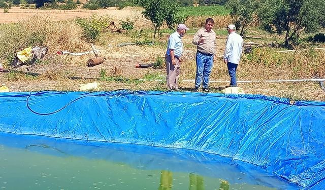 Biga İlçe Tarım Müdürlüğü’nden Koruoba Köyü’ndeki üreticiye ziyaret