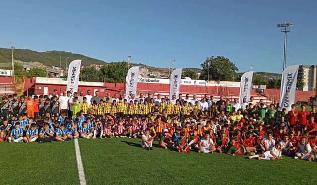 Yeniçanspor yaz okulunda coşkulu açılış