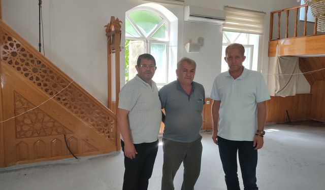 İl Genel Meclis Üyesi Özyurt’tan köy camilerine ziyaret ve teşekkür