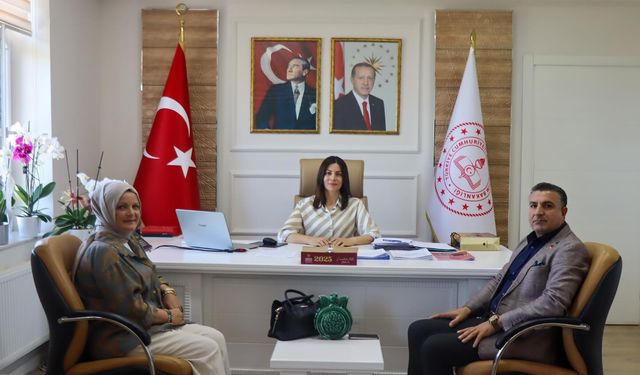 Yeniden Refah Partisi’nden Mine Hayta’ya ziyaret