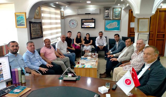 CHP Heyetinden Gökçeada Müftülüğü’ne ziyaret