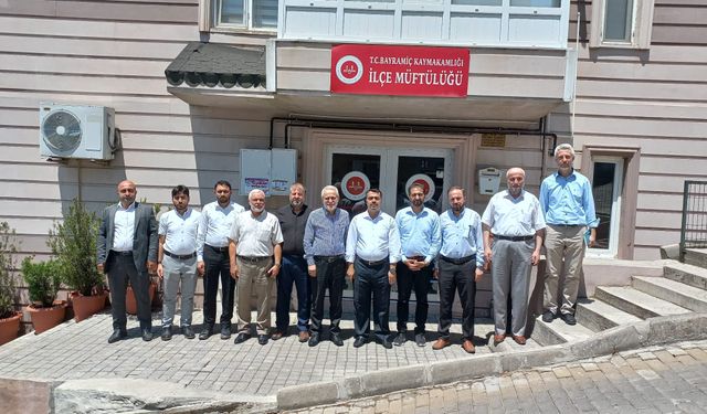 İlçe Müftüleri Temmuz Ayı Toplantısı Bayramiç’te gerçekleştirildi