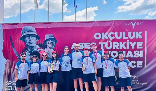 Çanakkaleli okçuların Düzce başarısı!