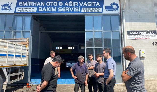 Kaymakam İrdelp’ten esnaf ziyareti