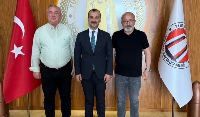 Başkan Oruçoğlu’ndan kaymakamlara hayırlı olsun ziyareti