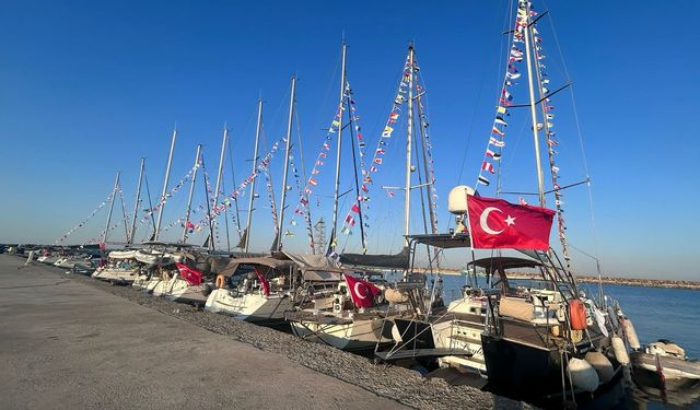 DADD Yat Rallisi Gökçeada’ya yelken açtı