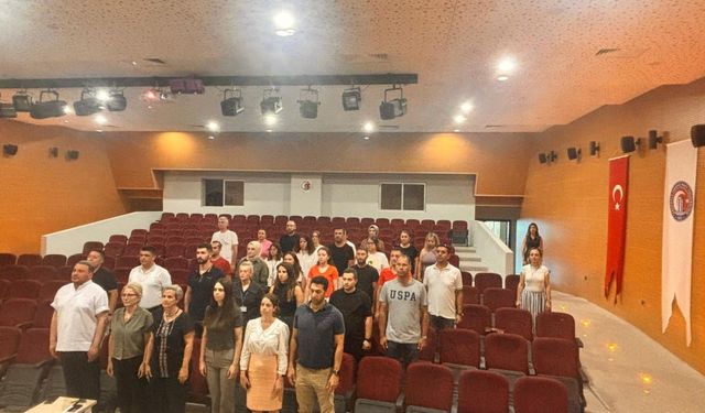 ÇOMÜ Hastanesi’nde 15 Temmuz etkinliği