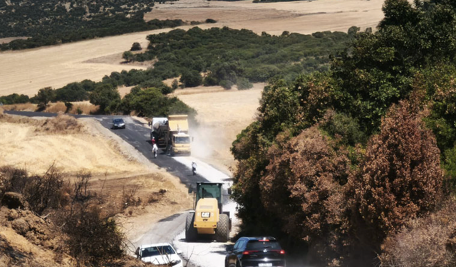 Biga’da asfalt mesaisi başladı