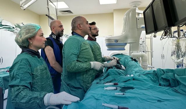 “Girişimsel Radyoloji ekibimiz tarafından başarıyla uygulanıyor”