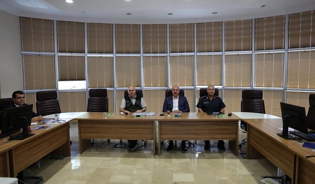 Çanakkale’de Orman Yangınlarıyla Mücadele Toplantısı yapıldı