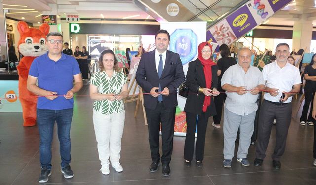 Biga'da öğrencilerin eserleri beğeniye sunuldu!
