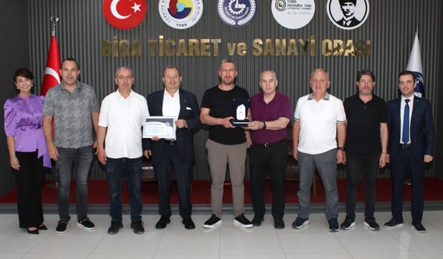 Biga TSO Ailesi büyüyor: 2000. üyeye belgesi takdim edildi!