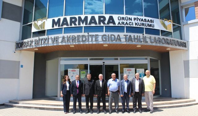 Başkan Deniz, Marmara Ürün Piyasası Aracı Kurumu Genel Kurulu’na katıldı