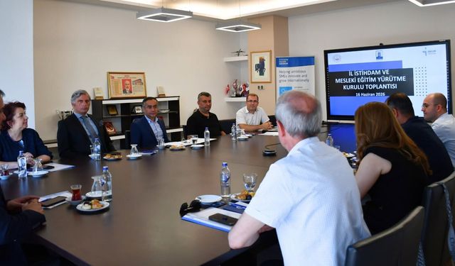 Çanakkale'de İstihdam ve Mesleki Eğitim Çalışmaları Masaya Yatırıldı