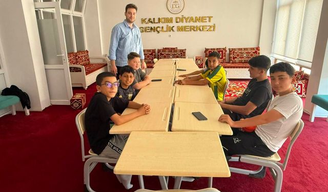 Kalkım Diyanet Gençlik Merkezi’nde Anlamlı Buluşma: Gençler Değerleriyle Buluştu