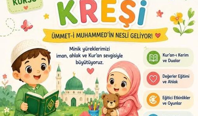 Diyanet’ten 4-6 Yaş Grubuna Yaz Kur’an Kursu Ve Kreş Programı