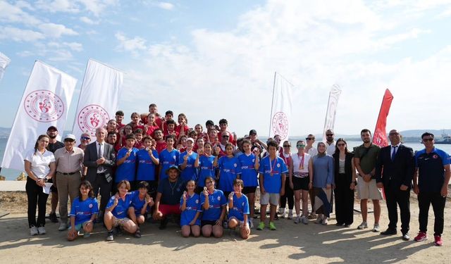 Deniz sporları müsabakaları tamamlandı
