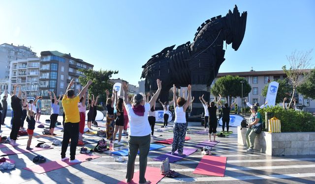 Çanakkale'de güne enerjik bir başlangıç!