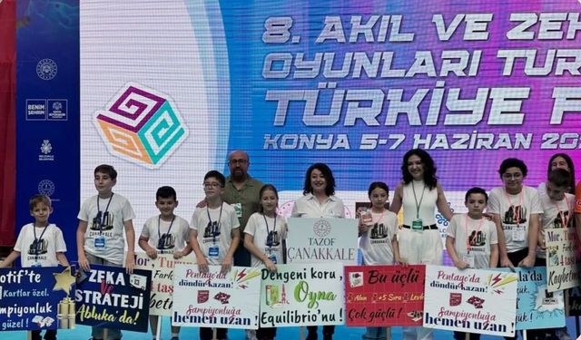 Çanakkale’nin gururu oldular