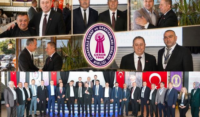 Çanakkale Esnaf Teşkilatına Ankara’da Güçlü Temsil