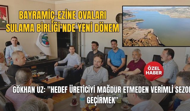 Gökhan Uz: "Hedef Üreticiyi Mağdur Etmeden Verimli Sezon geçirmek"
