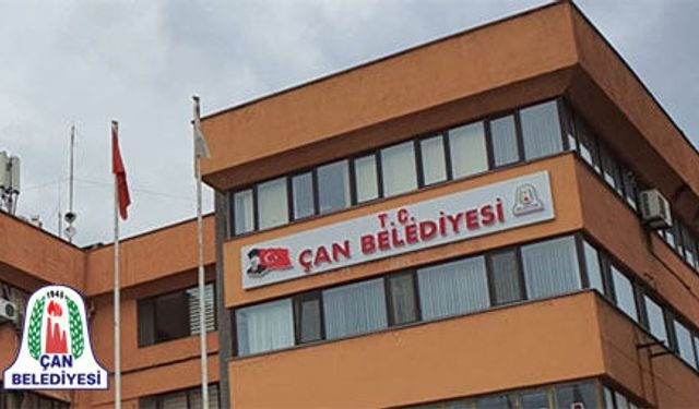 İ L A N   ÇAN BELEDİYE BAŞKANLIĞINDAN,
