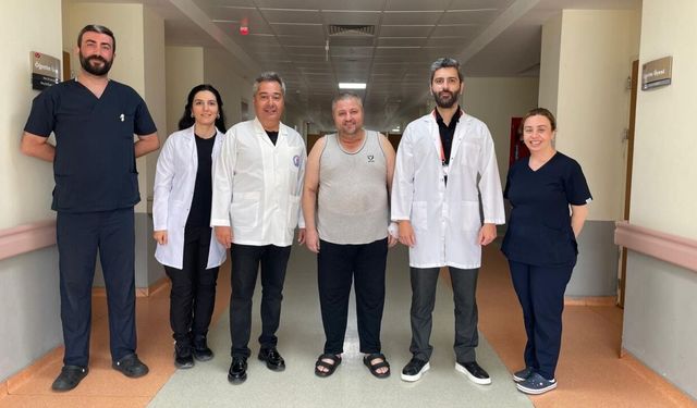 Nefesi geri kazandıran ameliyat; ÇOMÜ Hastanesi tarihe geçti!