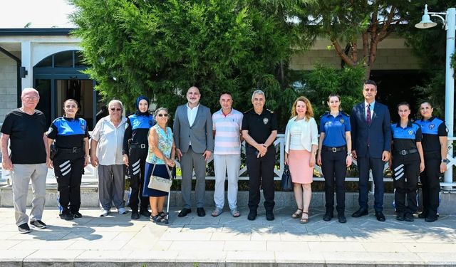 İl Emniyet Müdürü Ergün Dağıstanlı, huzurevi sakinleriyle buluştu