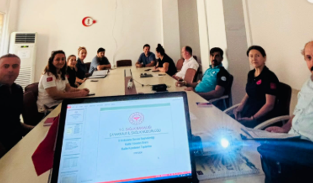 Çanakkale'de 112 Acil Sağlık Hizmetlerinde kalite ve iş güvenliği masaya yatırıldı