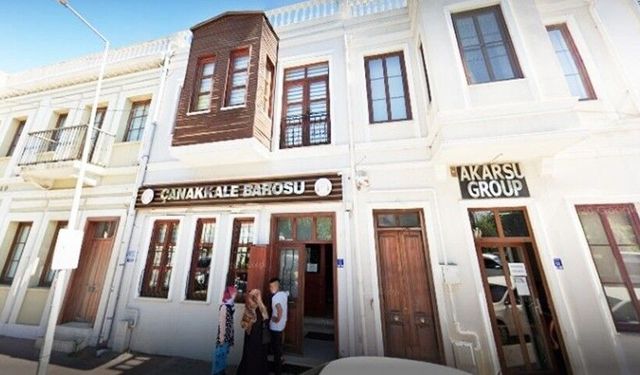 Çanakkale Barosu'ndan Net Mesaj: "Kararlarımız Hukuka Göre Alınır"