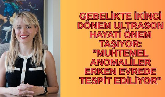 Gebelikte ikinci dönem ultrason hayati önem taşıyor: "Muhtemel anomaliler erken evrede tespit ediliyor
