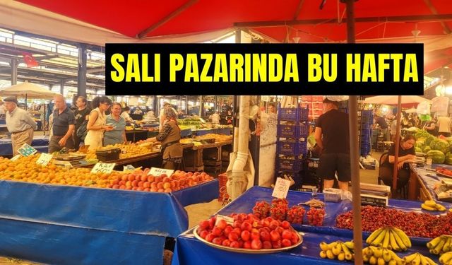 Salı Pazarı’nda Yaz Bereketi