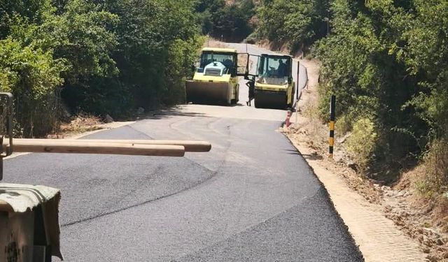 Üçpınar Köyü Yeni Yoluna Kavuşuyor
