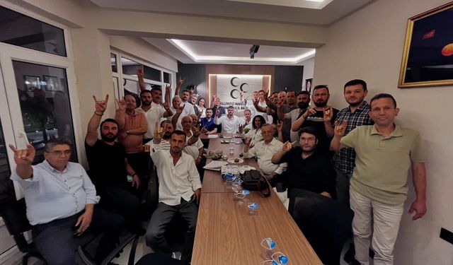 MHP Çanakkale İl Başkanlığı'nda yönetim kurulu toplantısı