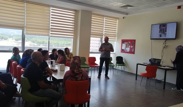 Yenice Devlet Hastanesi personeline iş sağlığı ve güvenliği eğitimi!