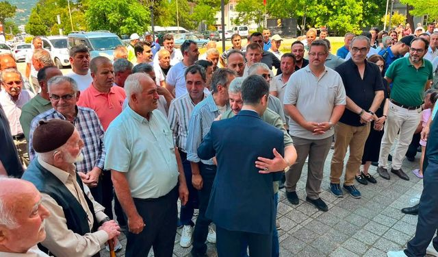 Yenice, Kaymakam Mehmet Can İrdelp'i Gözyaşları ve Dualarla Uğurladı