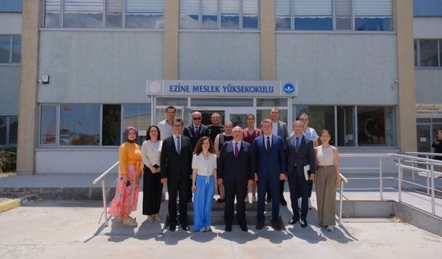YÖK Heyetinden Ezine Gıda İhtisas OSB MYO’ya Tam Not: Yeni Programlar Yolda