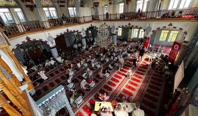 Ayvacık’ta Yaz Kur’an Kursları arasında dinî bilgiler yarışması düzenlendi