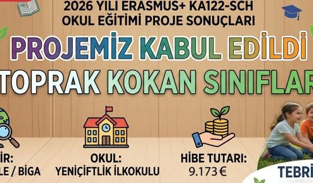 Yeniçiftlik İlkokulu'ndan önemli proje; Sınıflar toprak kokuyor!