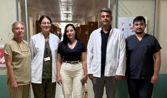 ÇOMÜ Hastanesi'nde laparoskopik yöntemle başarılı ameliyat!