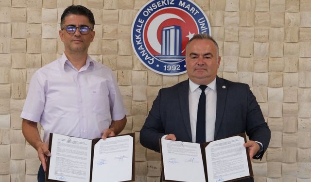ÇOMÜ ile Çanakkale Barosu arasında okul öncesi eğitim iş birliği