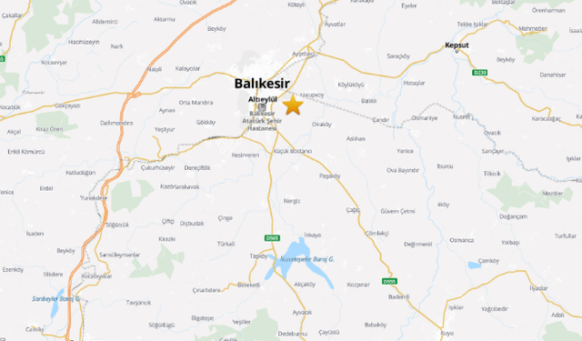 Balıkesir’de deprem! Çanakkale’ye de yakın